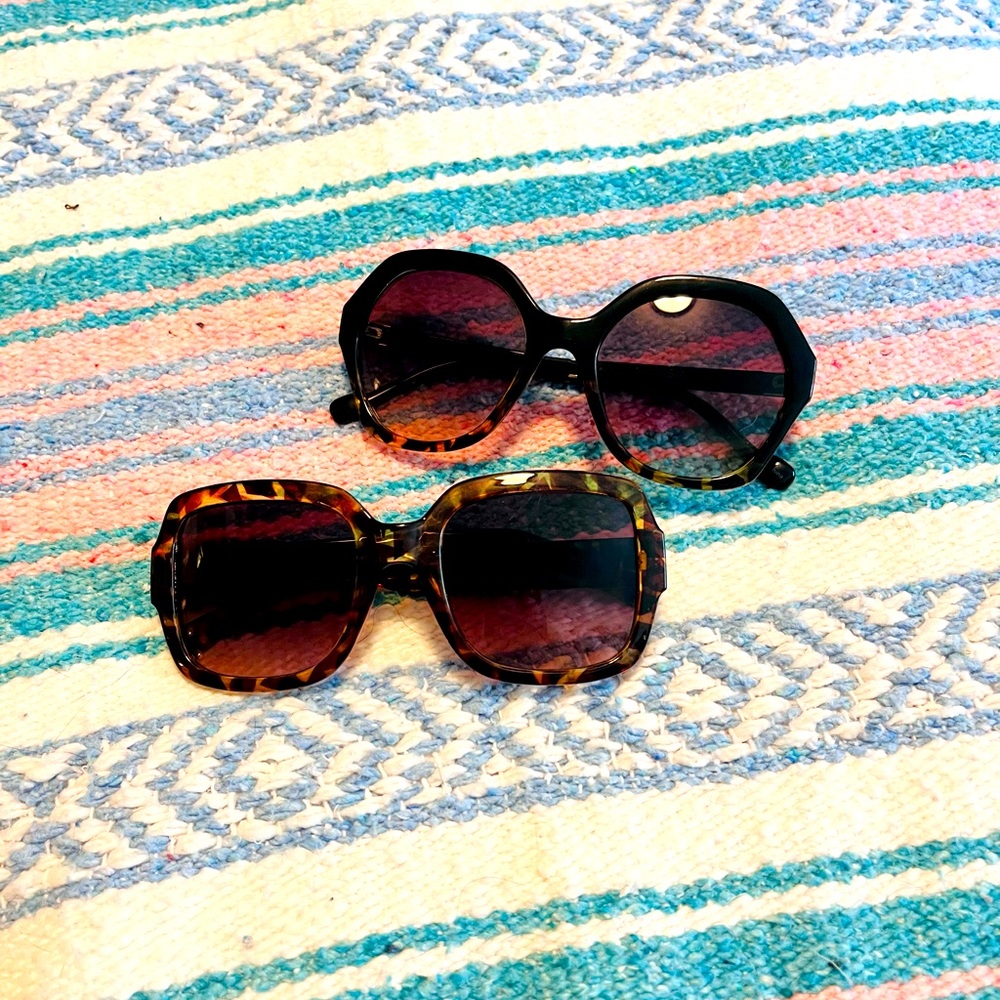 Two pairs of fashion sunglasses 🕶️